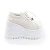 DemoniaCult - STOMP081 Platform sneakers - White Product image